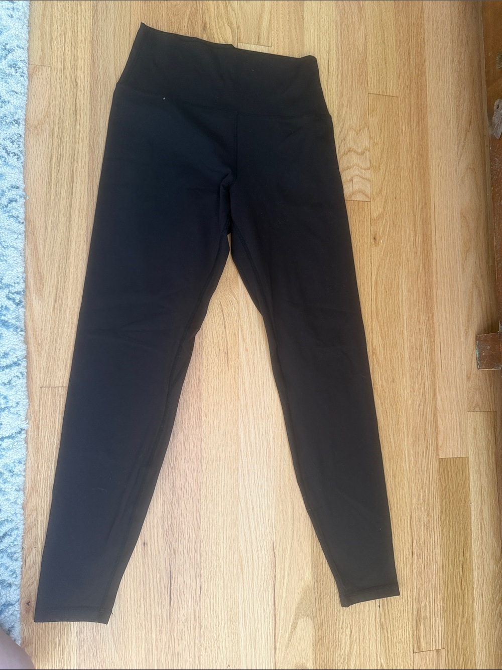 Pact Black High-Rise Leggings